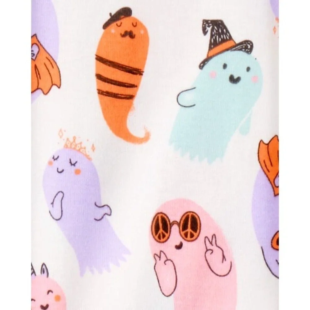 Carters‎ Bedtime Halloween Ghost PJs 2T Toddler Long Sleeve Pajama Set NWT